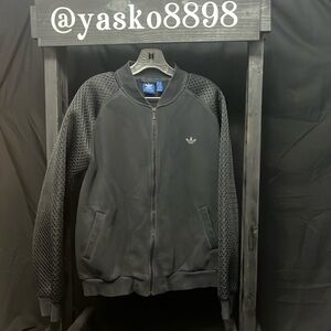 Adidas- black full zip jacket